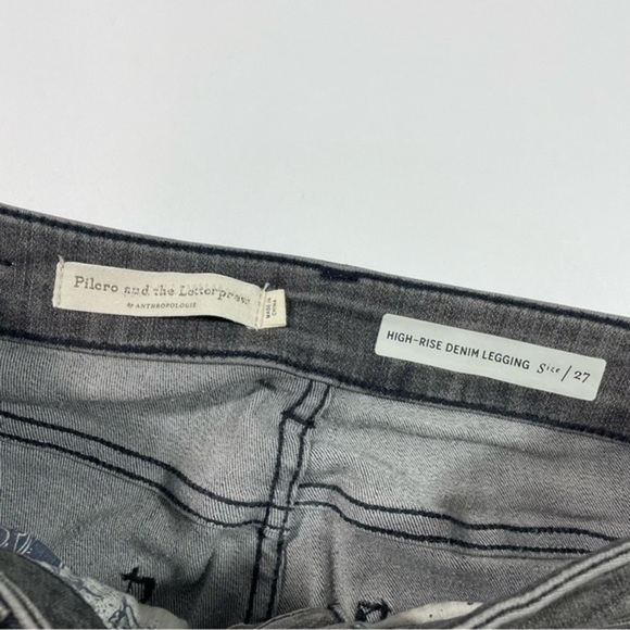 Pilcro The Letterpress High Rise Denim Legging Skinny Jeans - Picture 8 of 9